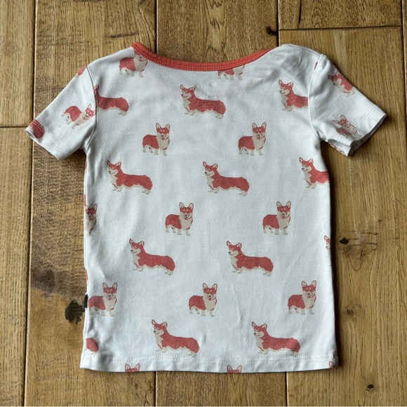 Kyte Baby Corgi Print 2-Piece Short Sleeve Pajamas Set size 2T - Picture 5 of 10